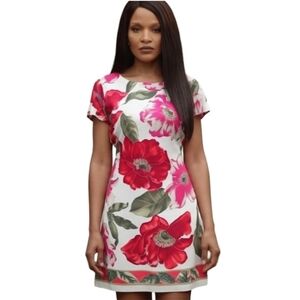 John Roberts - Floral Backless Midi Dress